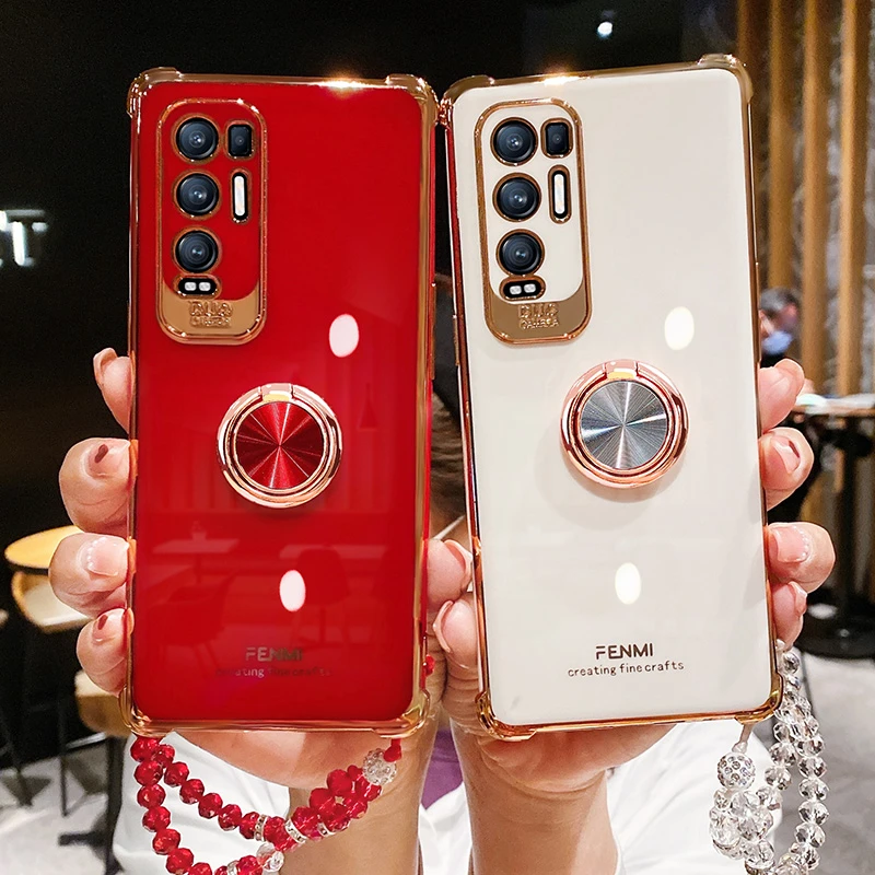 oppoReno5pro十手机壳reno5气囊全包防摔女款reon5k硅胶软套新款