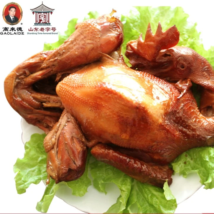【鲜品】高来德 一年散养鲜烧鸡 2斤 送250g豆皮+120g酱香鸡胗