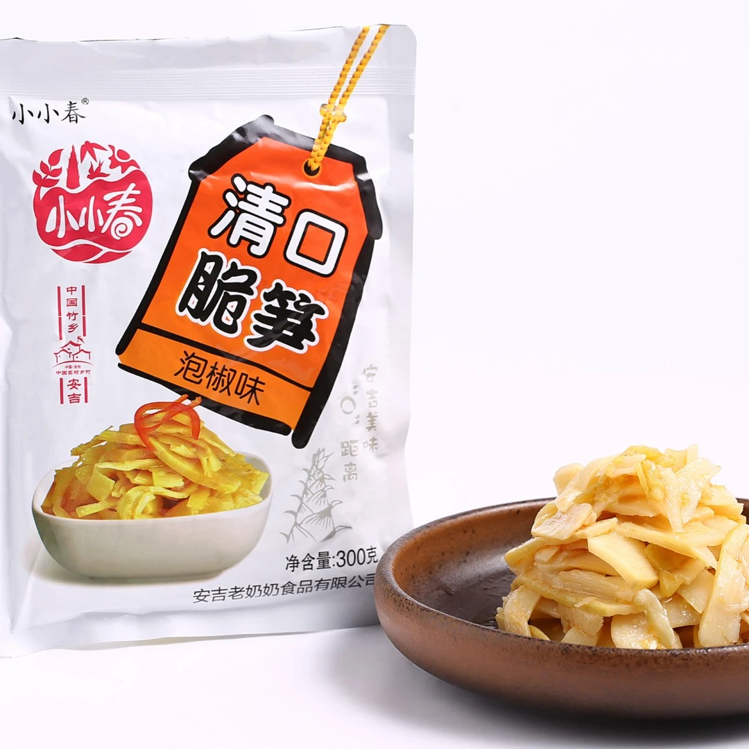 小小春清口脆笋【300g/包】冬笋鲜嫩野笋脆爽