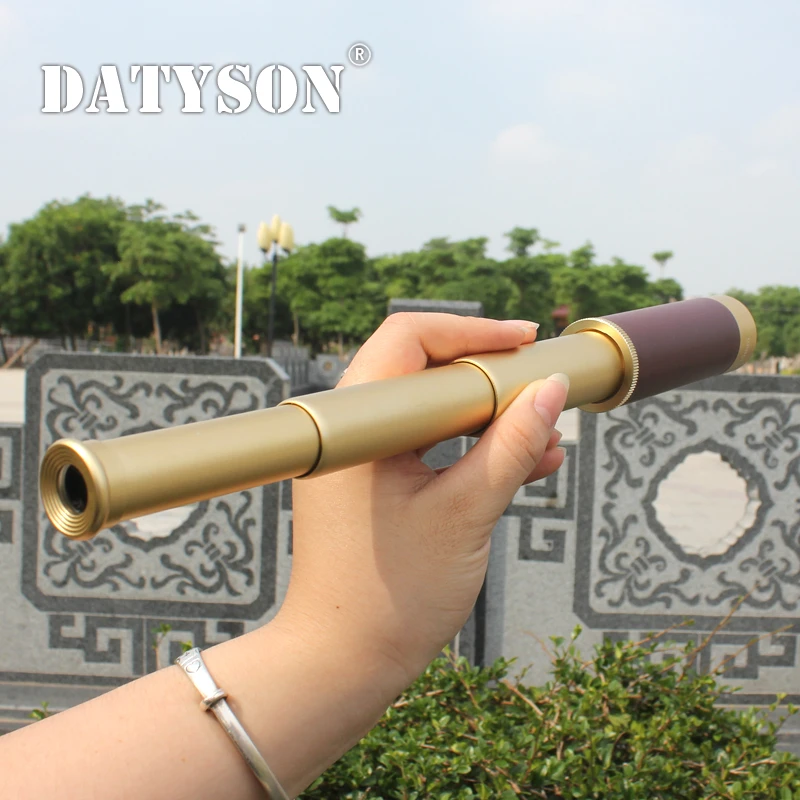 Datyson加勒比海盗系列25X30手持单筒望远镜金属拉伸式5D0008品牌