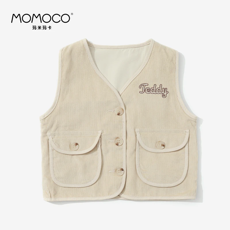 MOMOCO秋季小小童 轻便时尚百搭马甲 71310110005