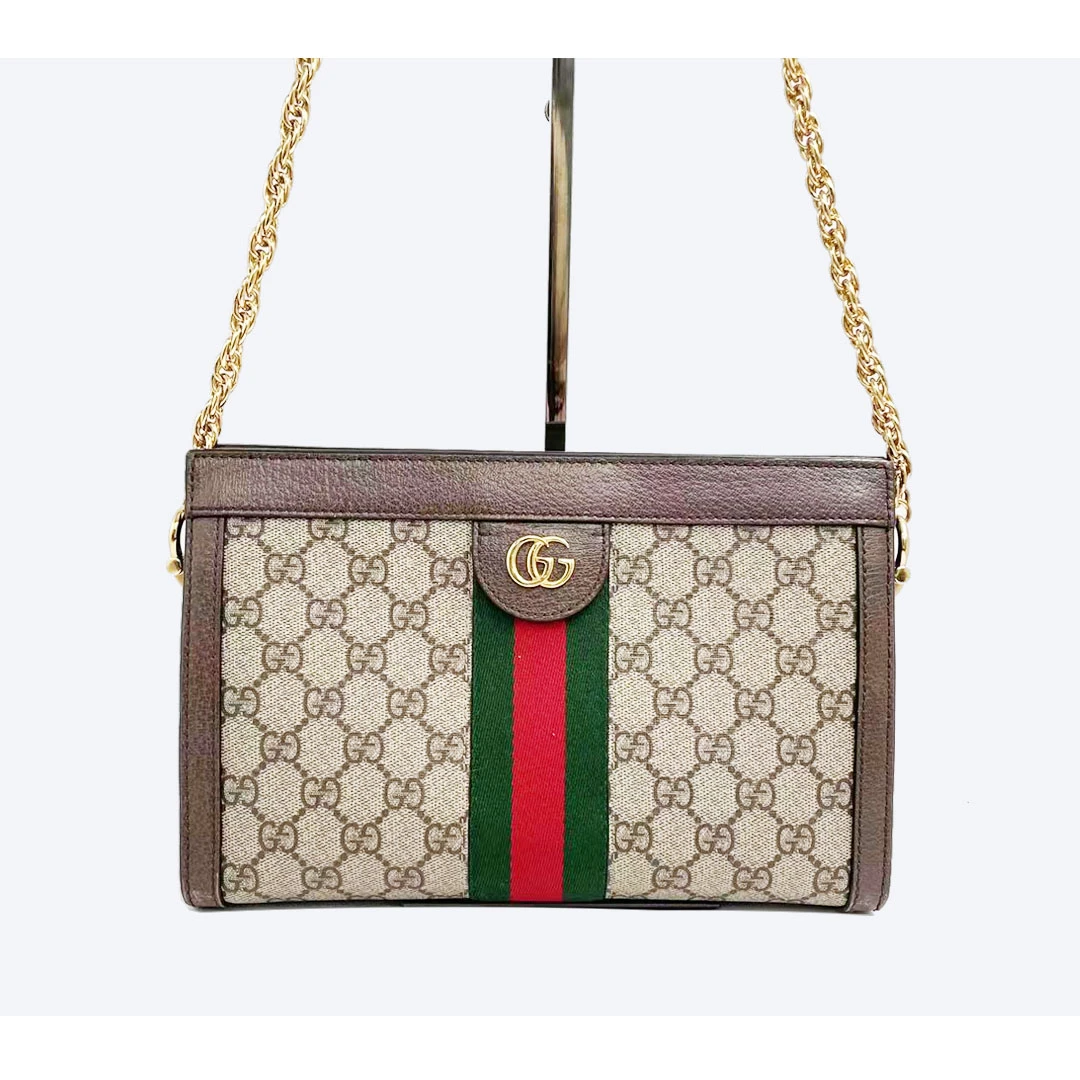 95新 GUCCI/古驰 ophidia夹子斜挎包G46
