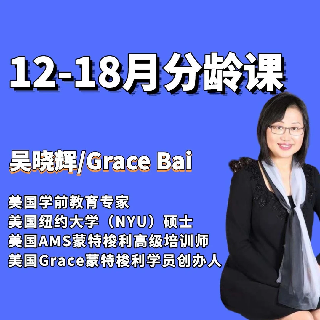蒙特梭利12-18月分龄课
