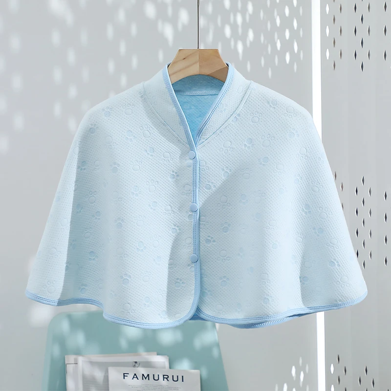 夏季空调房挡风披肩棉月子喂奶防寒保暖办公室护肩颈椎坎肩春秋