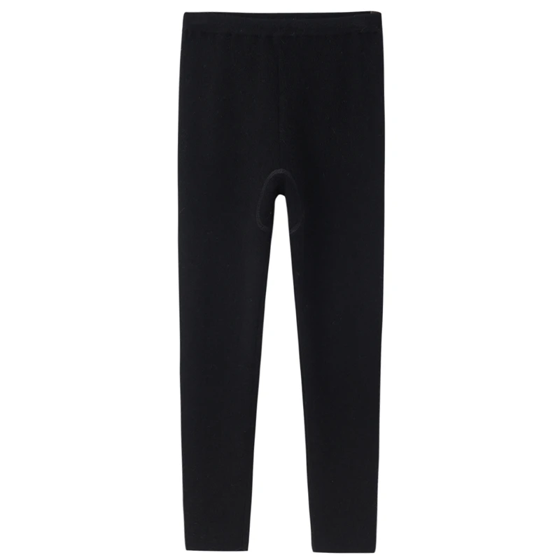 舍帕思精纺羊绒裤女士冬季加厚100纯山羊绒裤子产自鄂尔多斯市