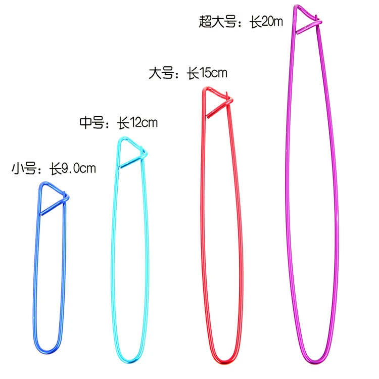 手工编织记号扣防脱针大别针长度9/12/15/20cm 工具
