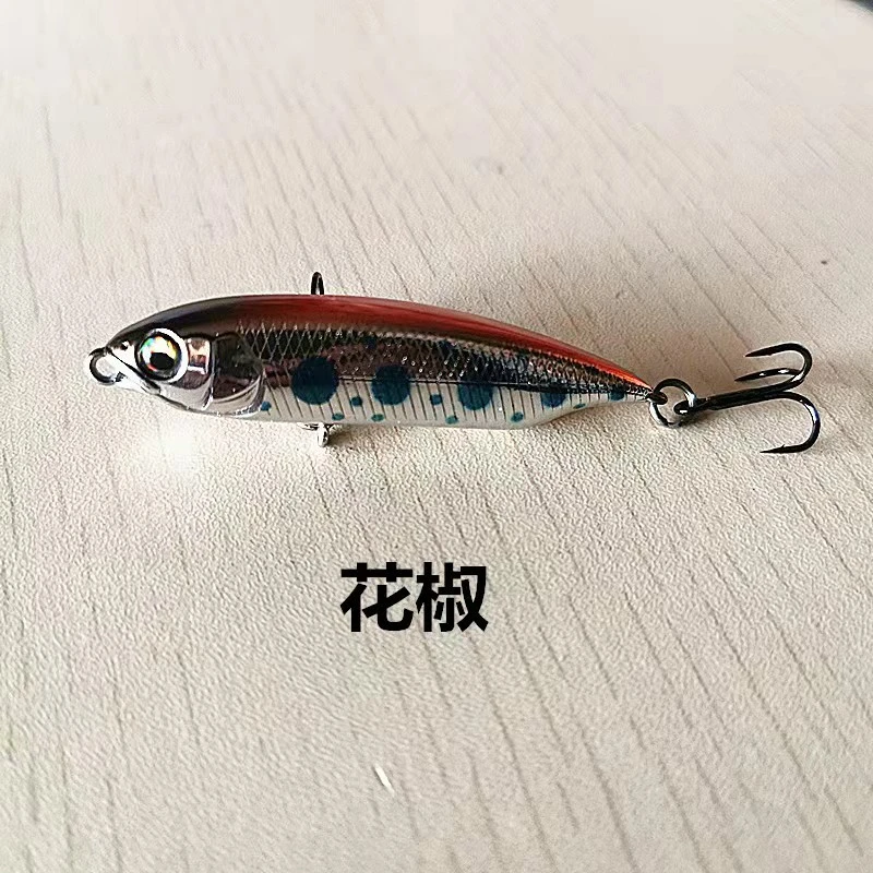 智渔郎5G-10G辣椒日系微物沉水铅笔路亚饵翘嘴鲈鱼虹鳟鱼缓沉假饵