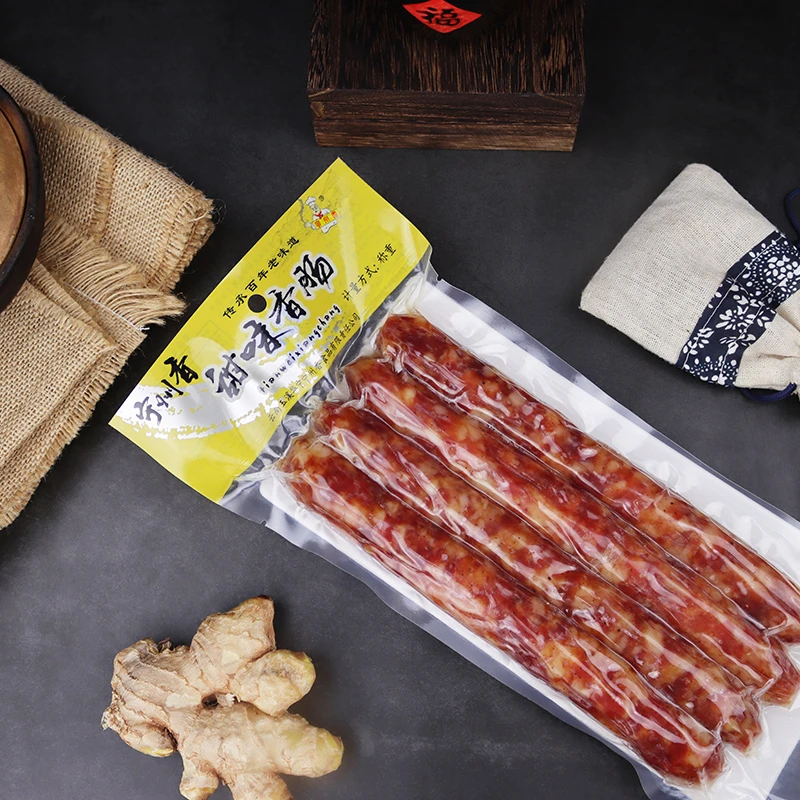 宁州香甜味香肠500g*1袋云南手工制作纯肉制作土猪肉烧烤火锅