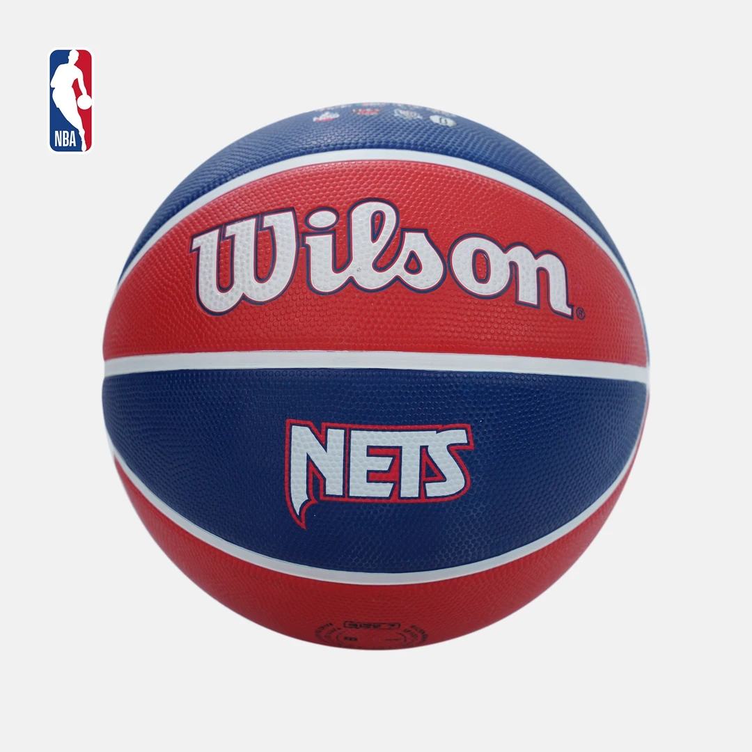 Wilson威尔胜NBA官方篮网队城市系列收藏款篮球橡胶7号球室外篮球