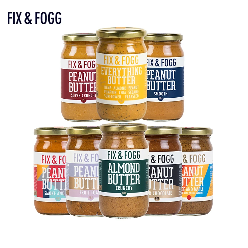 24年7月到期新西兰进口FIX&FOGG/菲丝花生酱黑巧克力酱275g