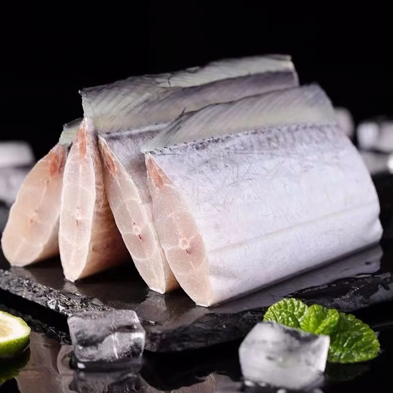 小妮家 连云港发货 小眼黄海带鱼中段 鲜冻海鲜  400g/包 发9包