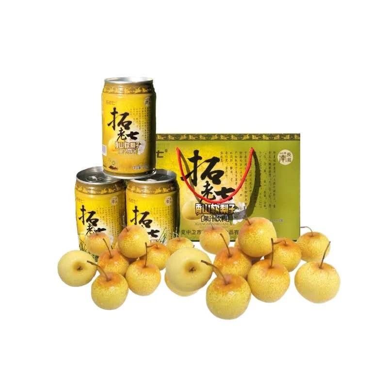 百年古树---拓老七香山软梨子果汁饮料310毫升*12