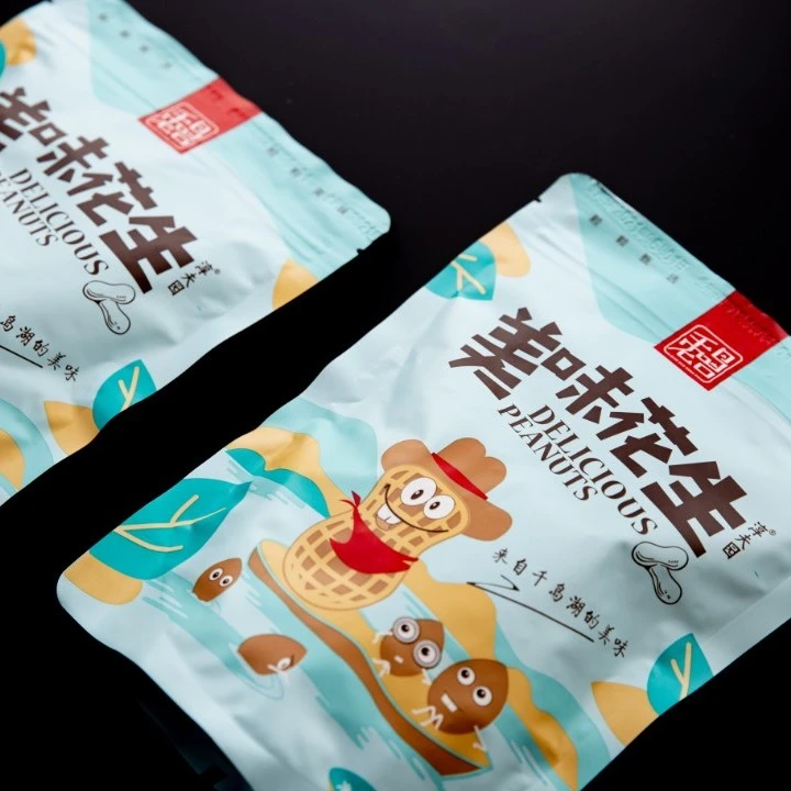 千岛湖特产又香又脆的小花生，焦糖味花生218G一包香脆多味