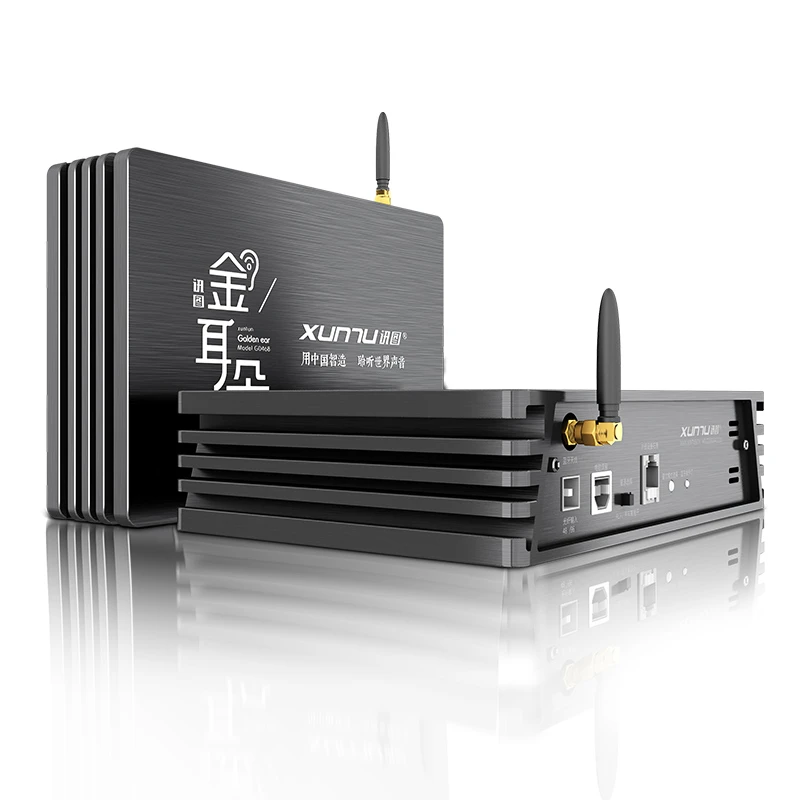 讯图金耳朵GD468 dsp汽车功放车载dsp音频处理器无损升级