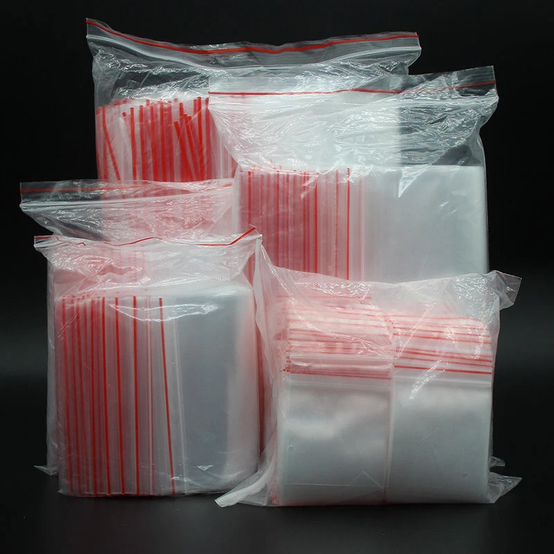 透明自封袋加厚文玩小说一次性手机密封袋子小大号包装袋首饰分装