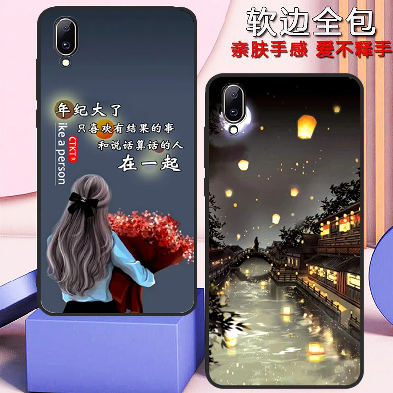 vivox21s手机壳X21S软保护套V1814A磨砂全包镜头防摔V1814T女新款