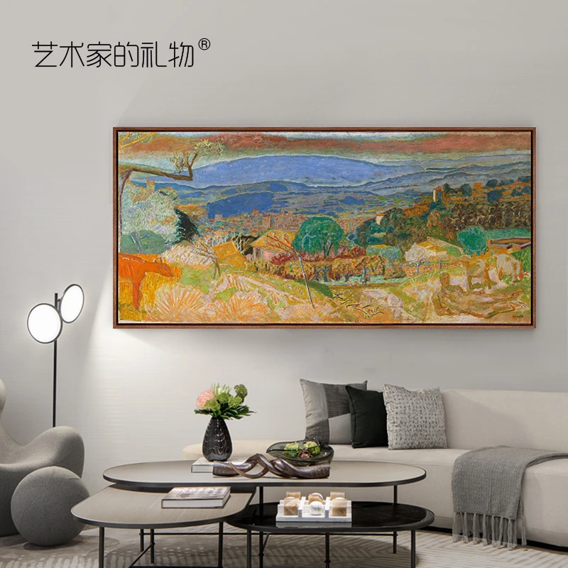 TOYSART博纳尔油画风景 油画客厅背景墙装饰 欧式客厅餐厅画玄关