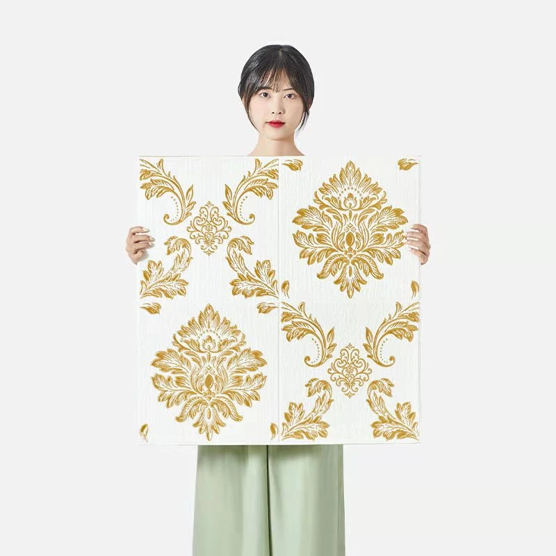 加厚墙贴3D自粘墙贴加厚铝膜防水防潮卧室客厅翻新墙贴壁纸