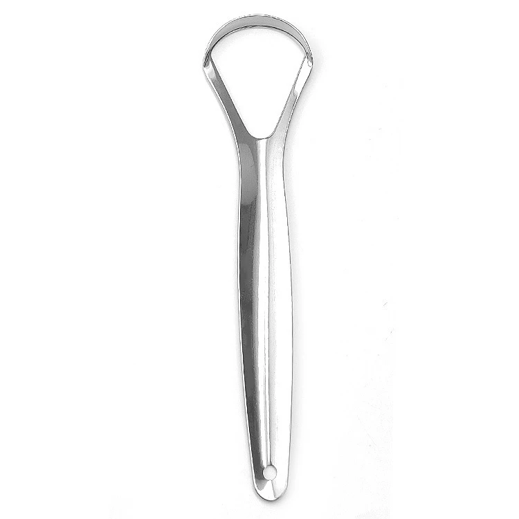 不锈钢刮舌器舌苔清洁器刮舌头板口腔清洁工具