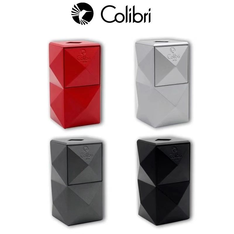 美国colibri打火机 美国科乐比Colibri雪茄打火机 台式金属3火直