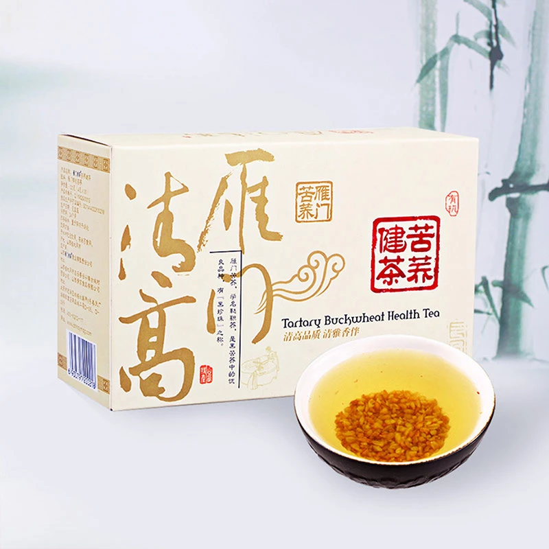雁门清高 有机黑苦荞茶茶120g 便携装 荞麦茶