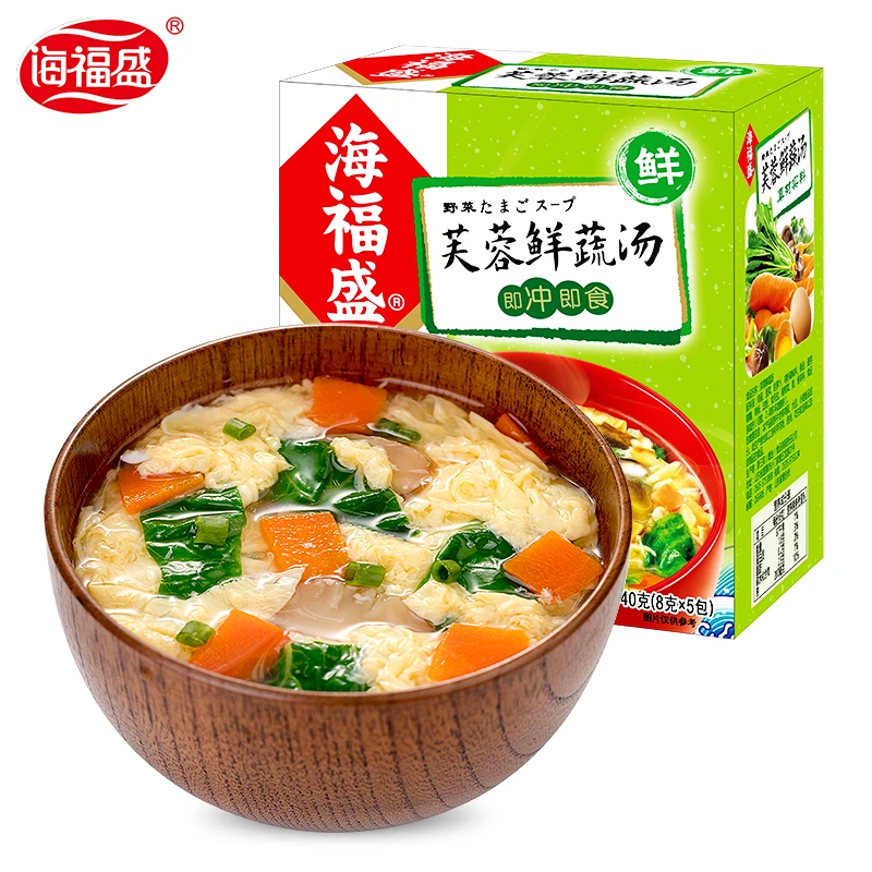 【春晓推荐】海福盛冻干芙蓉鲜蔬汤1盒5包