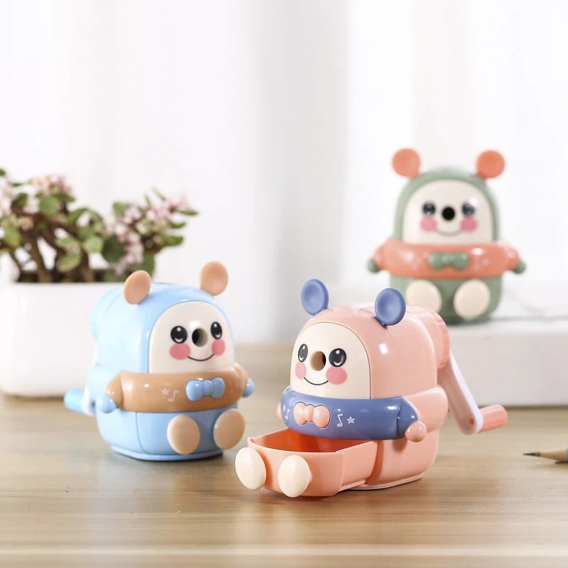 卷笔刀手摇转笔刀削笔刀刨笔机削铅笔机自动旋笔儿童小学生削笔器