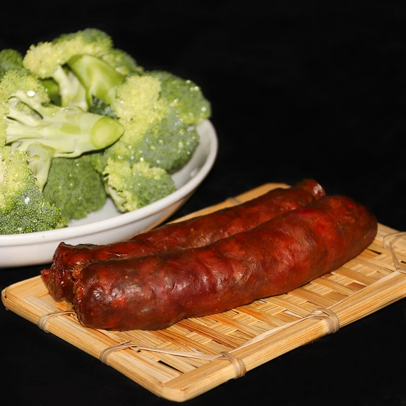 重庆美食特产腊肉四川中辣纯肉香肠1-5斤装腊肠农家麻辣香肠