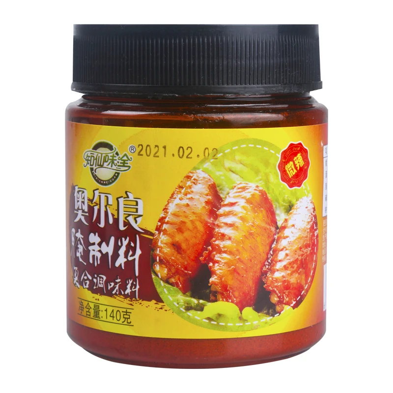 知仙味全蜜汁新奥尔良腌制料油炸140克/瓶烧烤调料腌料烤翅美味