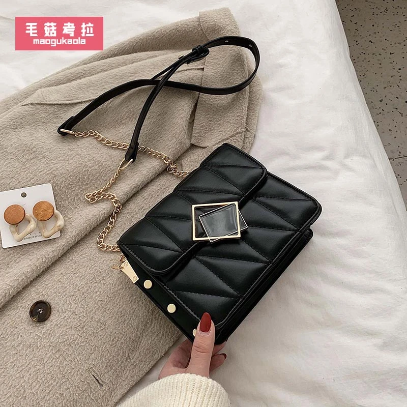 毛菇考拉高级感网红小包包女2023新款韩版时尚百搭ins单肩斜挎包