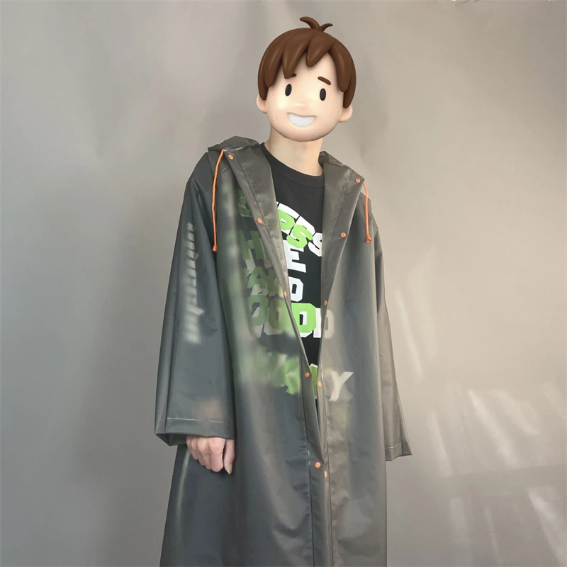 YUODORJILLY/云朵精灵加厚EVA时尚男女雨衣单人全身夏季长款雨披