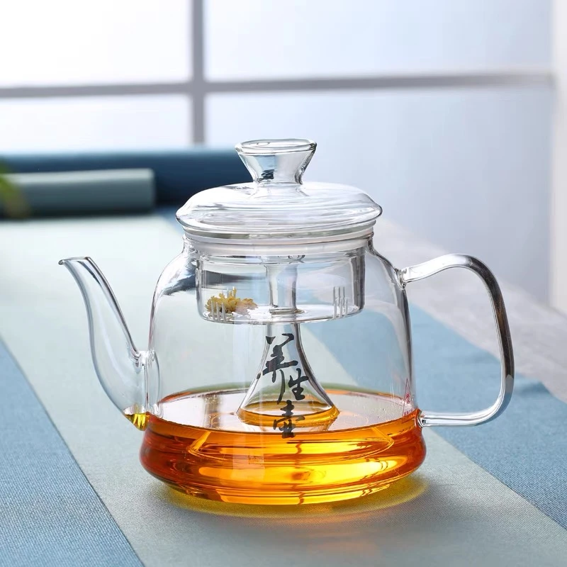 大容量养生壶耐高温玻璃蒸煮茶壶烧水壶