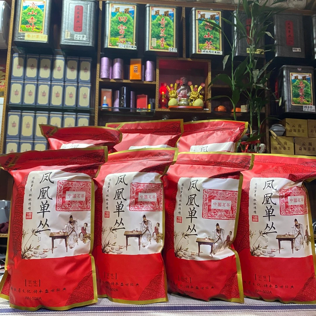 润益茶业100块五斤!凤凰单丛茶叶黄枝香茶头大排档工地茶