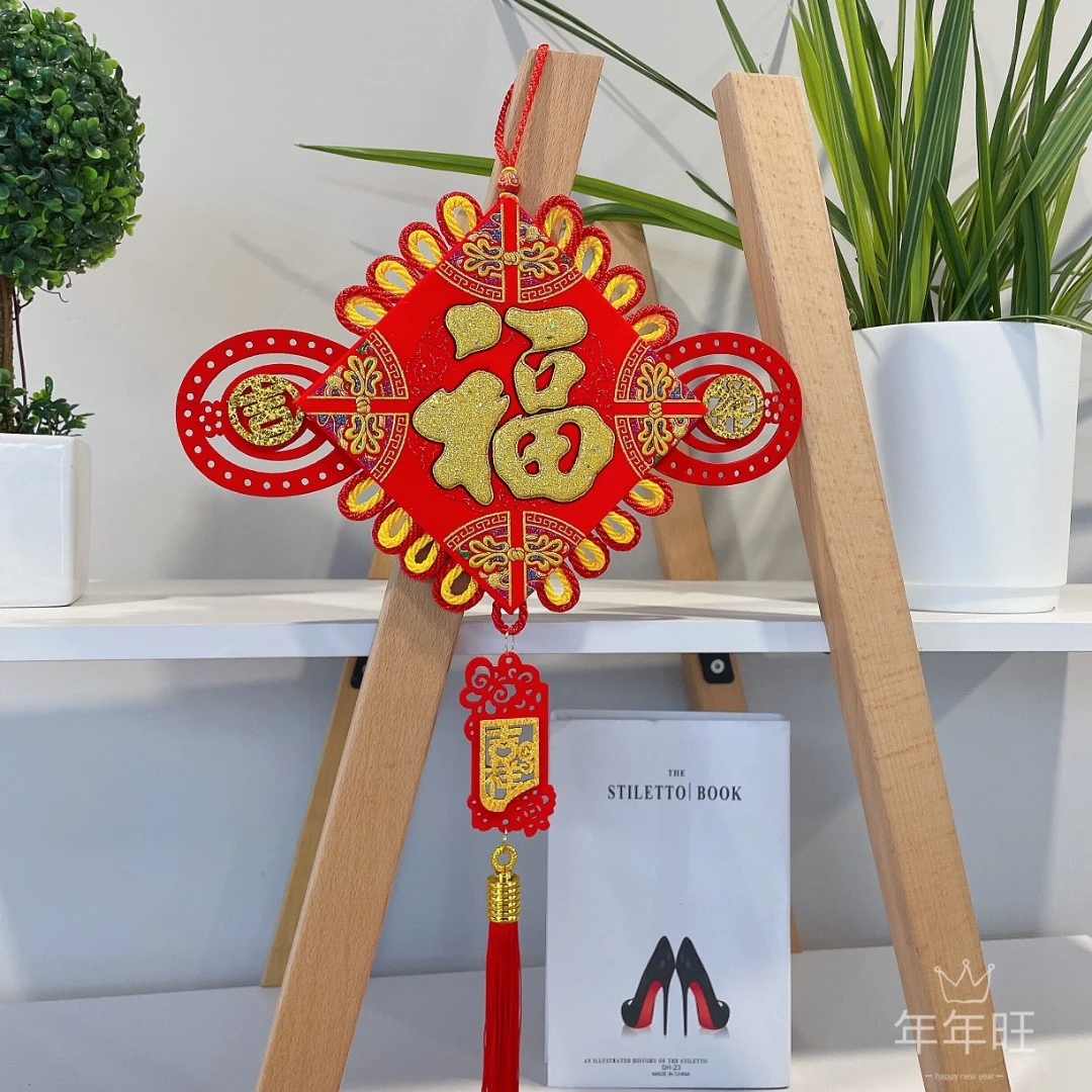 102新年民族风纯手工编织小号中国结一个