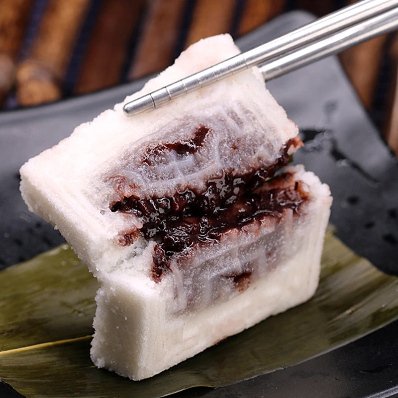 再品江南三界大糕蒸米糕黄耐糕豆沙馅早餐点心传统手工糯米糕点