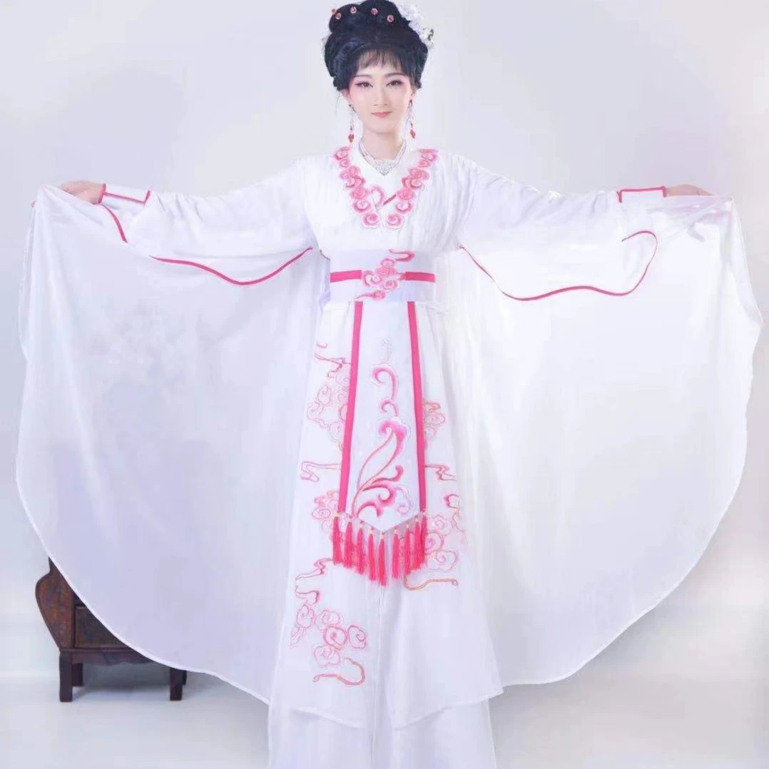 戏剧戏服绣花白蛇衣