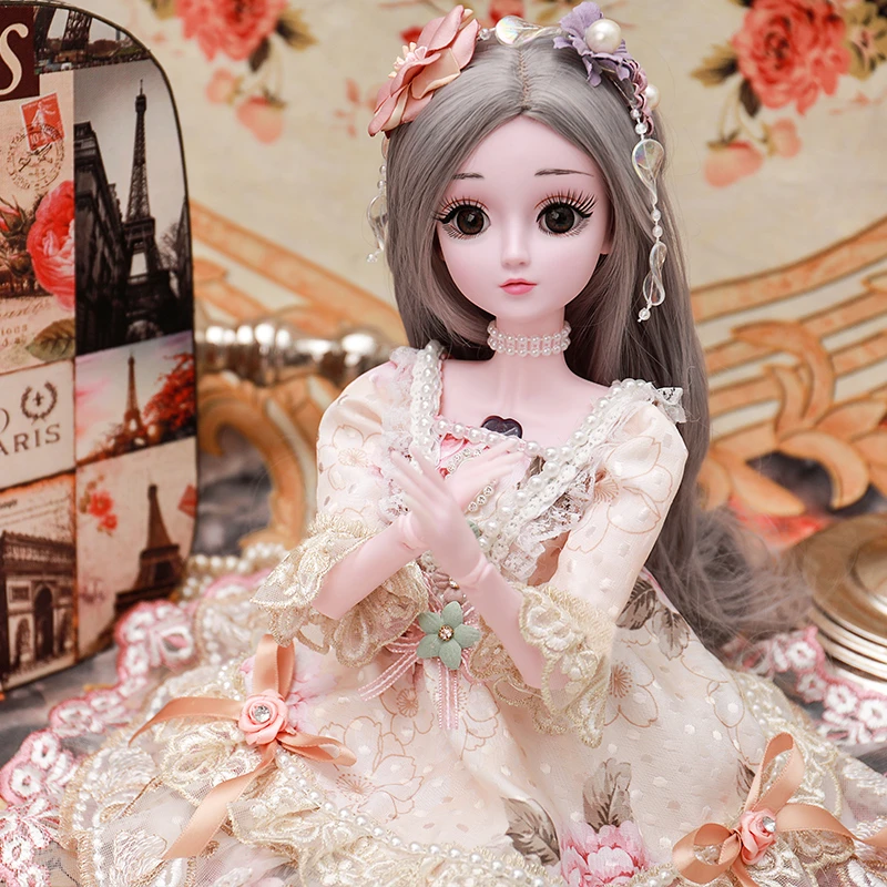 60厘米WiFi智能对话款换装洋娃娃生日礼物娃娃公主女孩过家家玩具