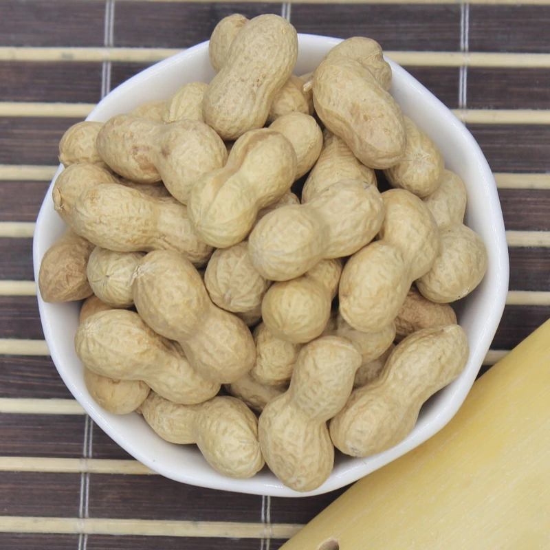 原味小炒花生散装农家手工铁锅炒花生带壳香熟花生休闲零食500g