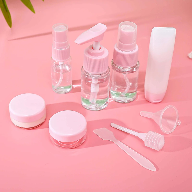 耐用分装瓶套装面霜方便携带化妆品补水乳液喷雾真空小瓶组合小巧