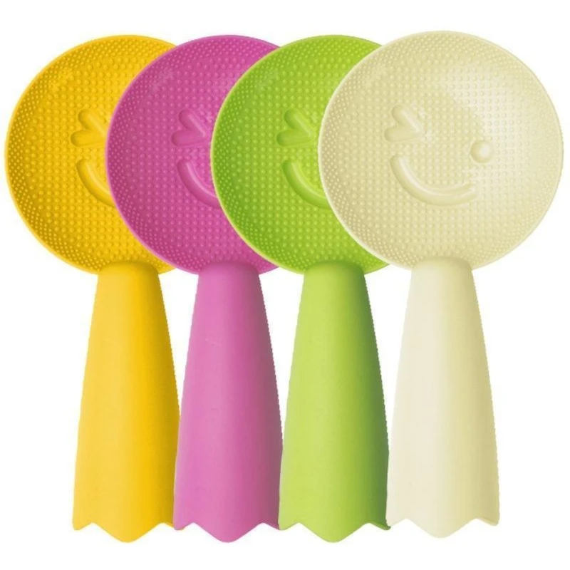 饭勺家用不粘米饭勺电饭煲勺子盛饭勺可立创意笑脸塑料打饭勺饭铲