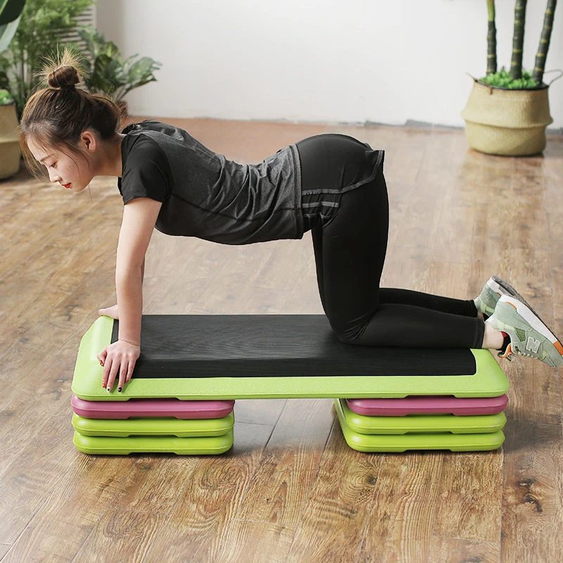 健身踏板瑜伽家用有氧运动跳操韵律健身房专用可调节大踏板防滑