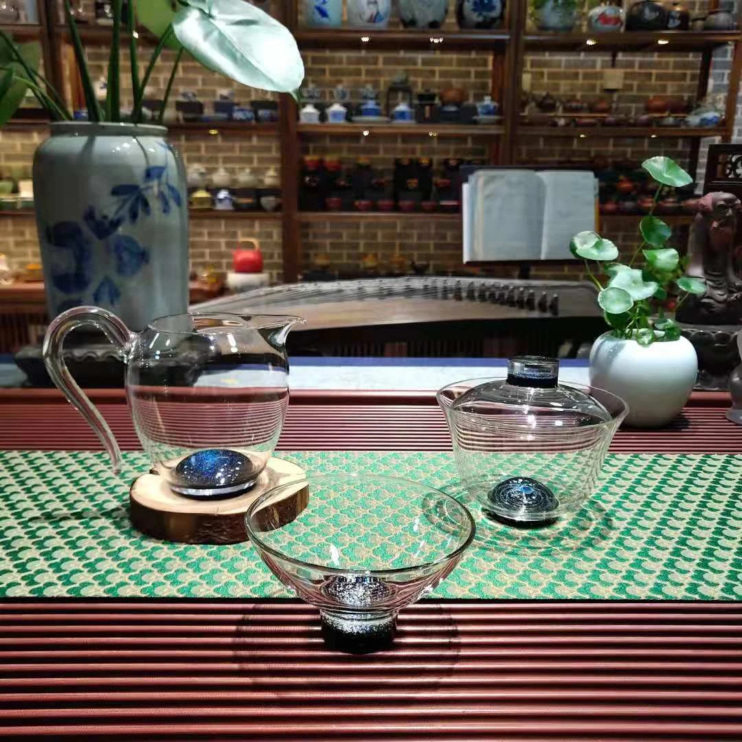 星空分茶器300毫升 手工茶具轻奢茶杯主人杯