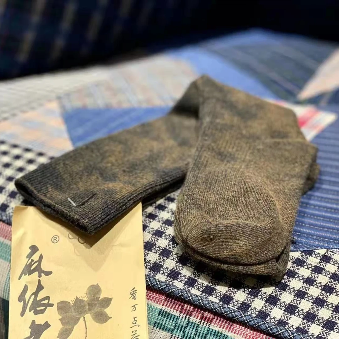 西子分享749# 麻依者【棉袜】拍两双包邮
