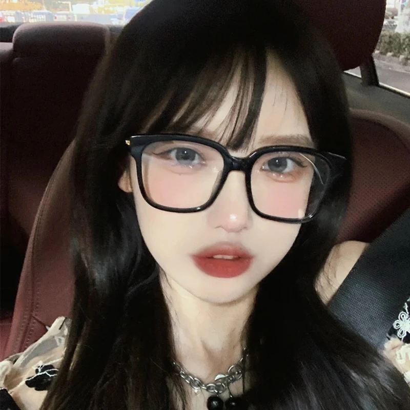 【粉丝专属】素颜神器黑框眼镜女大框显瘦防蓝光辐射网红眼镜框