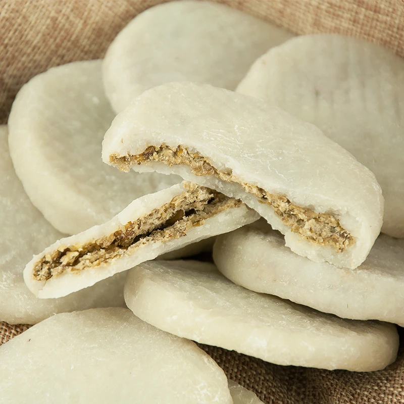 马上惠现做现发鄂州绿豆糍粑20个糯米咸味油炸粑小吃半成品年糕