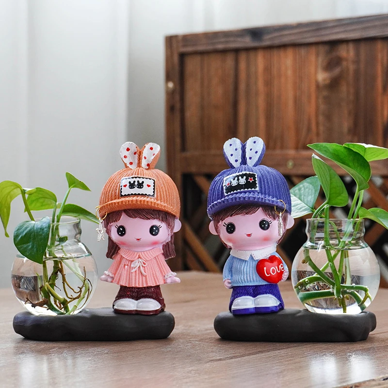 【生态瓶世家】创意玻璃花瓶摆件家居装饰品花器绿萝水培容器