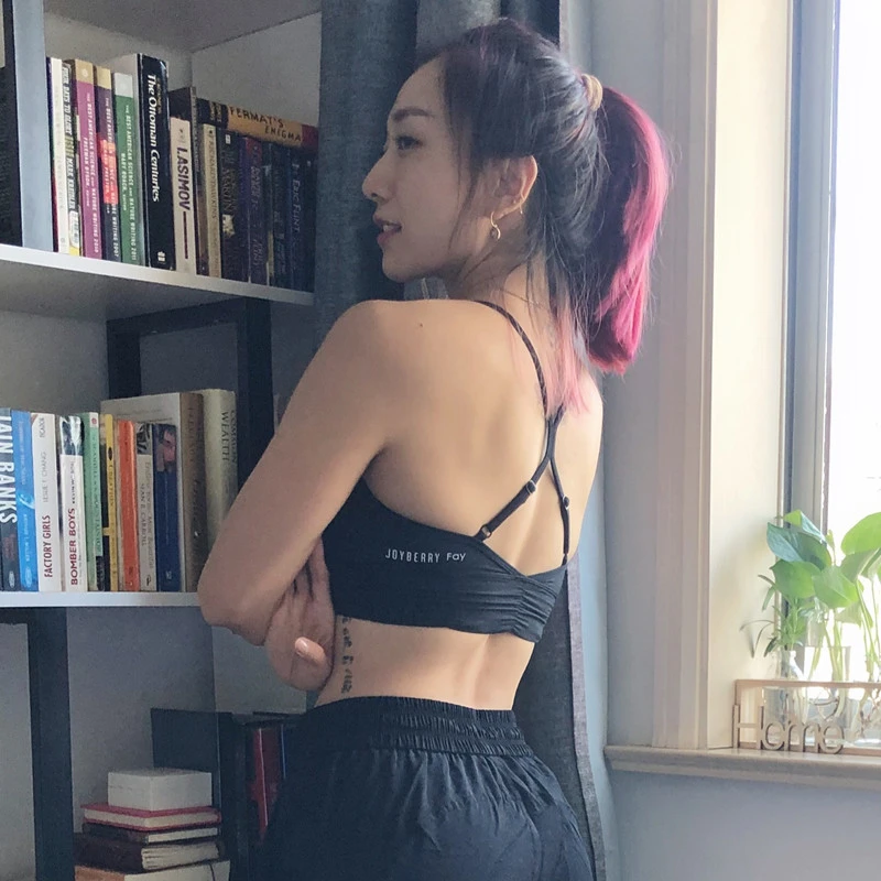 FAY联名Joyberry专业超强速干排汗运动瑜伽bra中低度支撑透气背心
