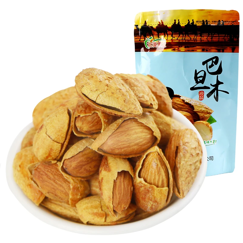 纸皮巴旦木250g/一斤多规格新疆特产坚果手剥奶油味休闲零食年货