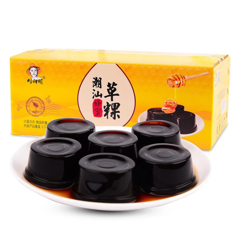 刘向明 【陈超越】潮汕蜂蜜草粿仙人粄烧仙草凉粉果冻