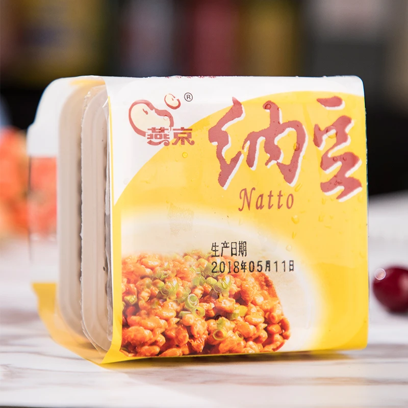 燕京纳豆3盒150g大粒国产纳豆